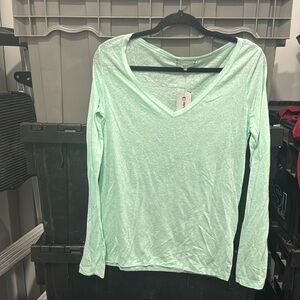 Bke burnout top vneck